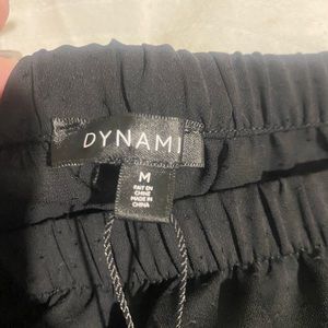 Black boho crop off shoulder